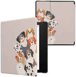 Husa Kwmobile pentru Amazon Kindle Oasis 10 Multicolor Piele ecologica KWM000010AE057C 