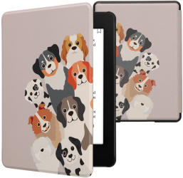 Husa Kwmobile pentru Amazon Kindle Paperwhite 11 Multicolor Piele ecologica KWM000017FL024C 