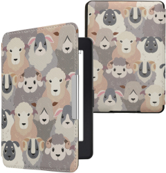 Husa Kwmobile pentru Amazon Kindle Paperwhite Multicolor Piele ecologica KWM000007TD035C 