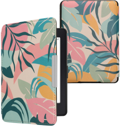 Husa Kwmobile pentru Amazon Kindle Paperwhite Multicolor Piele ecologica KWM000007TD041C 