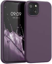 Husa Kwmobile pentru Apple iPhone 13 Mov inchis Silicon KWM000013OV090C 