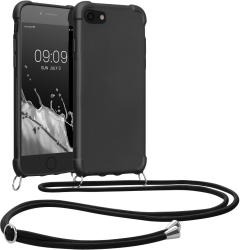 Husa Kwmobile pentru Apple iPhone 8/iPhone 7/iPhone SE 2 Negru Silicon KWM000022PH002C 