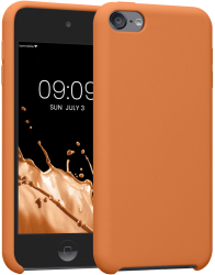 Husa Kwmobile pentru Apple iPod Touch 7th/iPod Touch 6th Portocaliu Silicon KWM000010QD063C 