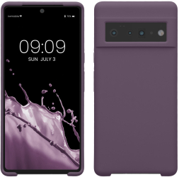 Husa Kwmobile pentru Google Pixel 6 Pro Mov inchis Silicon KWM000013OI049C 