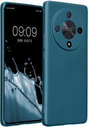 Husa Kwmobile pentru Honor Magic6 Lite/X9b Albastru Silicon KWM000020LH001C