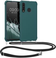 Husa Kwmobile pentru Huawei P30 Lite Verde inchis Silicon KWM0000119R006C 