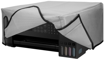 Husa Kwmobile pentru imprimanta Epson EcoTank ET-4810/EcoTank ET-4800 Gri deschis Textil KWM0000256X002C 