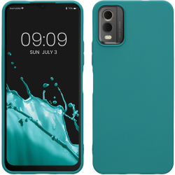 Husa Kwmobile pentru Nokia C32 Verde Silicon KWM000021KO002C 