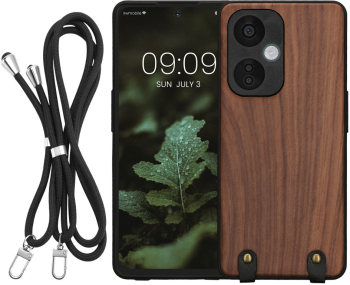 Husa Kwmobile pentru OnePlus Nord CE 3 Lite/Nord N30 Maro Lemn KWM000022PC001C 