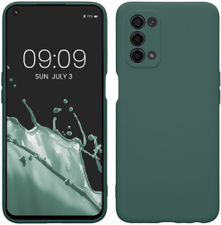 Husa Kwmobile pentru OPPO A74 5G/A54 5G Verde Silicon KWM0000157U021C 