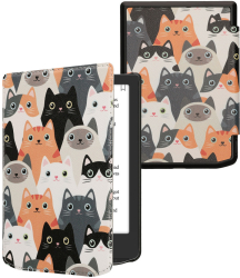 Husa Kwmobile pentru PocketBook Verse/Verse Pro Multicolor Piele ecologica KWM000023RQ003C 
