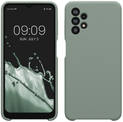 Husa Kwmobile pentru Samsung Galaxy A32 5G Verde Silicon KWM000012IW048C 