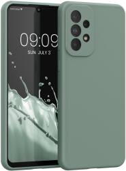 Husa Kwmobile pentru Samsung Galaxy A33 5G Verde Silicon KWM000015GQ050C 