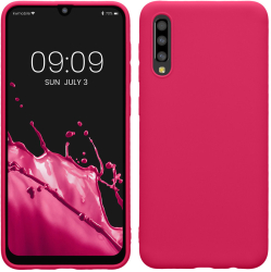Husa Kwmobile pentru Samsung Galaxy A50 Roz Silicon KWM000009SZ016C 