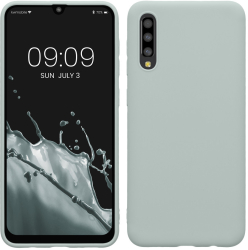 Husa Kwmobile pentru Samsung Galaxy A50 Verde deschis Silicon KWM000009SZ017C 