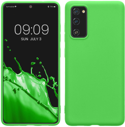 Husa Kwmobile pentru Samsung Galaxy S20 FE Verde Silicon KWM0000121L060C 