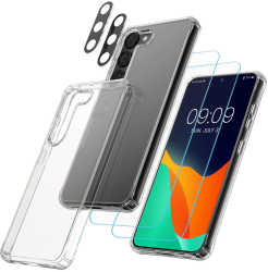Husa Kwmobile pentru Samsung Galaxy S23 Plus Transparent Silicon KWM000021LY001C 