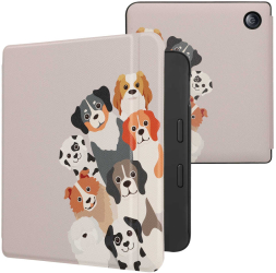 Husa Kwmobile pentru Tolino Vision 6 Multicolor Piele ecologica KWM000014BN070C 