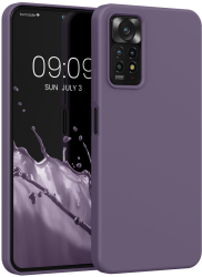 Husa Kwmobile pentru Xiaomi Redmi Note 11 Pro/Redmi Note 11 Pro 5G/Redmi Note 12 Pro Mov inchis Silicon KWM0000151A057C 