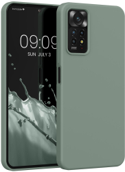Husa Kwmobile pentru Xiaomi Redmi Note 11 Pro/Redmi Note 11 Pro 5G/Redmi Note 12 Pro Verde Silicon KWM0000151A058C 