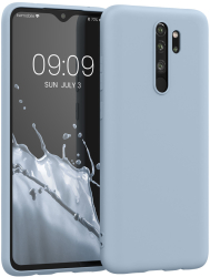 Husa Kwmobile pentru Xiaomi Redmi Note 8 Pro Albastru deschis Silicon KWM000010MT042C 
