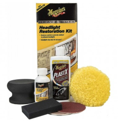 Meguiar&rsquo s Kit polish faruri pentru masina polish 