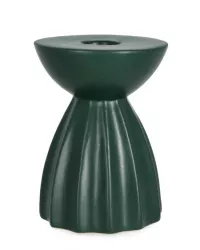 Set 18 sfesnice portelan verde Aulis 8x11 cm 