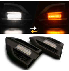 Set 2 lampi LED laterale Lumini de Zi DRL si semnalizare Ford Ranger T7 T8 2016-2022 
