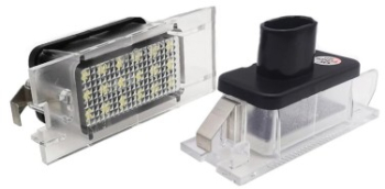 Set 2 Lampi Numar Led Renault Megane 2 Laguna 2 Clio 3 Master 2 
