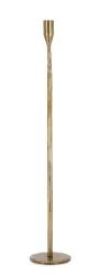 Set 2 sfesnice metal auriu Tehri 11x60 cm 