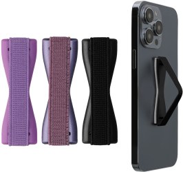 Set 3 Suporti elastici Kwmobile pentru telefoane Multicolor Plastic 43997.24 