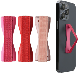 Set 3 Suporti elastici Kwmobile pentru telefoane Multicolor Plastic KWM000008OB037C 