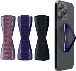 Set 3 Suporti elastici Kwmobile pentru telefoane Multicolor Plastic KWM000008OB040C 