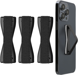 Set 3 Suporti elastici Kwmobile pentru telefoane Multicolor Plastic KWM000008OB042C 