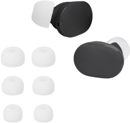 Set 6 Varfuri de schimb Kwmobile pentru JBL Tune Buds Alb Silicon KWM0000256A002C 