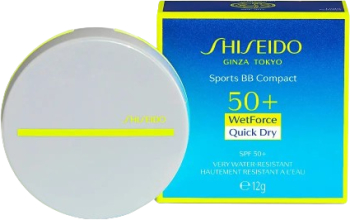 BB cream compact cu protectie solara SPF50+ Shiseido Sun Care Sport Medium 12 g 