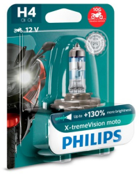 Bec Moto H4 X-Treme Vision 12V 60/55W PHILIPS 