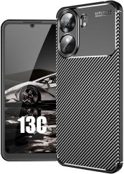 Husa Auto Focus Carbon ALC Mobile Pentru XIAOMI Redmi 13C - Negru