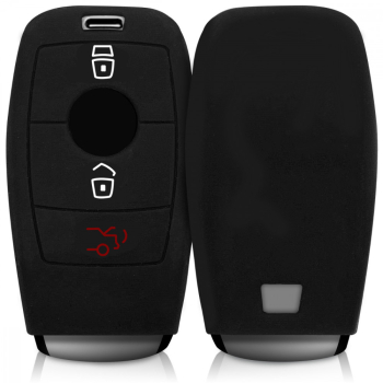 Husa Cheie Auto pentru Mercedes Benz - Smart Key Silicon Negru 42980.01 
