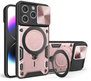Husa pentru Apple iPhone 15 Pro Max Marmalis CamGuard Pro Roz 
