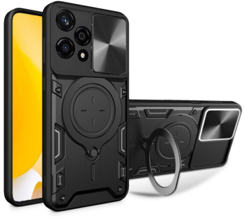 Husa pentru Honor 200 Lite Marmalis CamGuard Pro Negru 