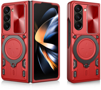 Husa pentru Samsung Galaxy Z Fold6 Marmalis CamGuard Pro Rosu 