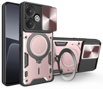 Husa pentru Xiaomi Redmi 13C 5G / Poco M6 Marmalis CamGuard Pro Roz 