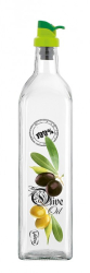 Sticla pentru ulei de masline RAKI Olive 500ml cu picurator 
