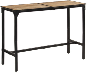 vidaXL Masa de bar 150x55x107 cm lemn masiv de mango nefinisat 