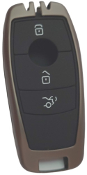 Husa aluminiu pentru cheie Mercedes clasa A B C E G S CLA CLS GLA GLB GLC GLE GLS EQA EQB EQC 