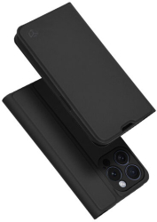 Husa Flip pentru Apple iPhone 15 Pro ApcGsm Magskin Book Negru 