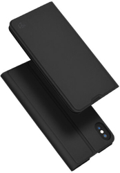 Husa Flip pentru Apple iPhone XS Max ApcGsm Magskin Book Negru 