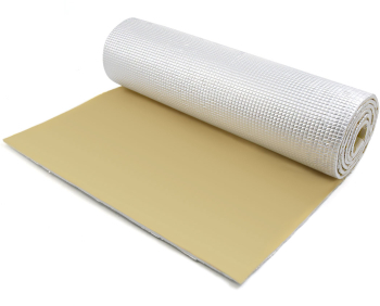 Material insonorizant auto cu strat din aluminiu dimensiune 100cm x 100 cm x 6mm 