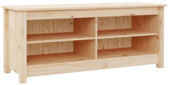 vidaXL Banca pentru pantofi 110x38x45 5 cm lemn masiv de pin 